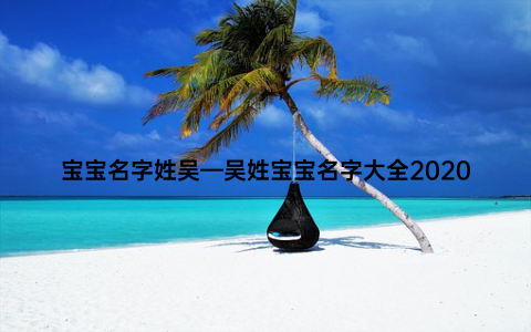 宝宝名字姓吴—吴姓宝宝名字大全2020