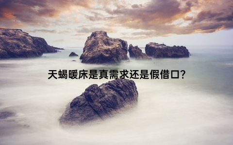 天蝎暖床是真需求还是假借口？