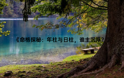 《命格探秘：年柱与日柱，谁主沉浮？》