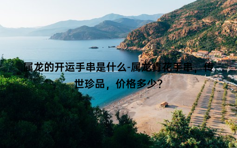 属龙的开运手串是什么-属龙青花手串，传世珍品，价格多少？