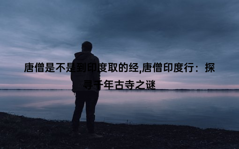 唐僧是不是到印度取的经,唐僧印度行：探寻千年古寺之谜