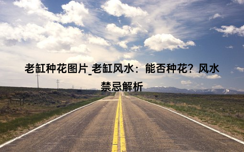 老缸种花图片_老缸风水：能否种花？风水禁忌解析