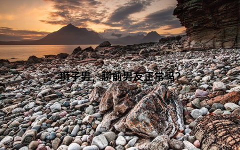 狮子男，聊前男友正常吗？