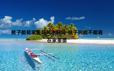 桃子能栽家里吗风水好吗-桃子树能不能栽在家里面