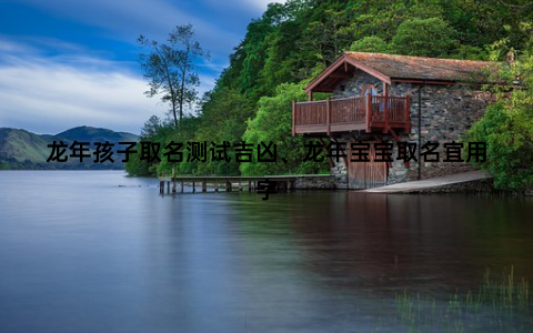 龙年孩子取名测试吉凶、龙年宝宝取名宜用字